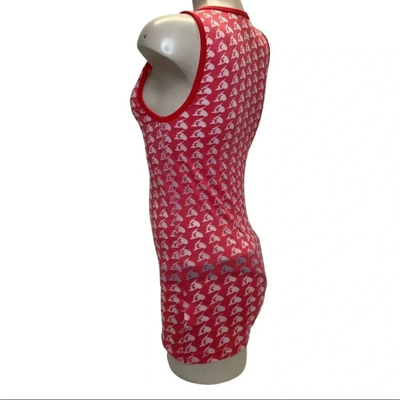 Grail Size Medium Burnout Red Sleeveless Top. Made in USA. New - Picture 2 of 3